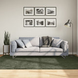 vidaXL Vloerkleed HUARTE laagpolig zacht wasbaar 60x110 cm antraciet