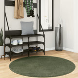 vidaXL Vloerkleed HUARTE laagpolig zacht wasbaar 60x110 cm antraciet