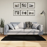vidaXL Vloerkleed HUARTE laagpolig zacht wasbaar 60x110 cm antraciet