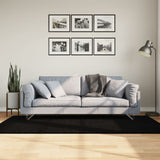 vidaXL Vloerkleed HUARTE laagpolig zacht wasbaar 60x110 cm antraciet