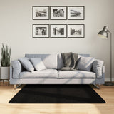 vidaXL Vloerkleed HUARTE laagpolig zacht wasbaar 60x110 cm antraciet