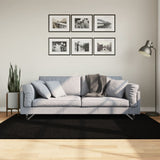vidaXL Vloerkleed HUARTE laagpolig zacht wasbaar 60x110 cm antraciet