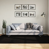 vidaXL Vloerkleed HUARTE laagpolig zacht wasbaar 60x110 cm antraciet