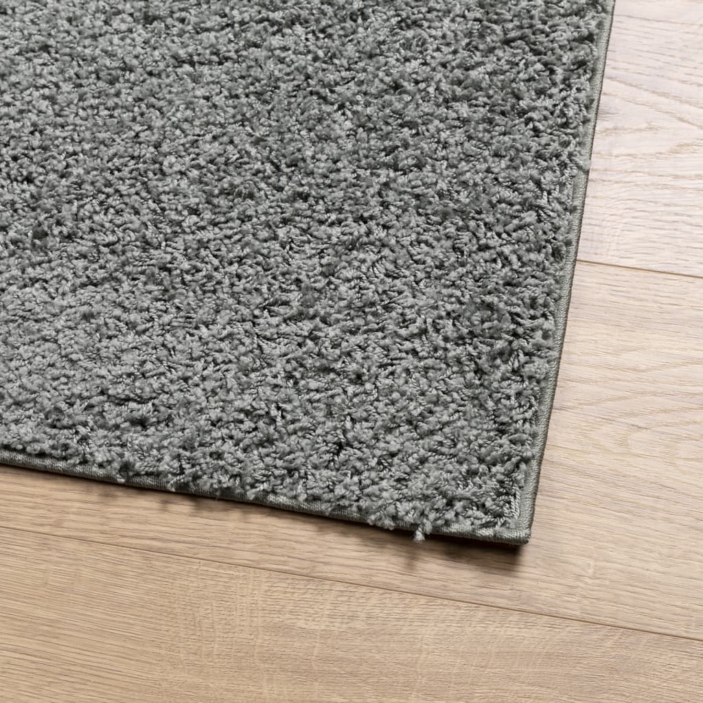vidaXL Vloerkleed PAMPLONA shaggy hoogpolig modern 100x200 cm beige