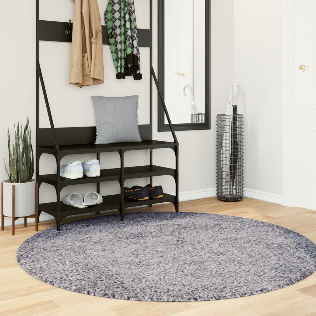 vidaXL Vloerkleed PAMPLONA shaggy hoogpolig modern 100x200 cm beige