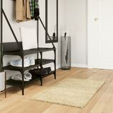 vidaXL Vloerkleed PAMPLONA shaggy hoogpolig modern 100x200 cm beige