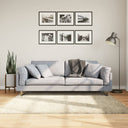 vidaXL Vloerkleed PAMPLONA shaggy hoogpolig modern 100x200 cm beige