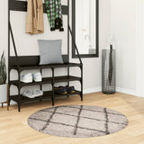 vidaXL Vloerkleed PAMPLONA shaggy hoogpolig modern 100x200 cm beige