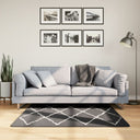 vidaXL Vloerkleed PAMPLONA shaggy hoogpolig modern 100x200 cm beige