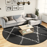 vidaXL Vloerkleed PAMPLONA shaggy hoogpolig modern 100x200 cm beige
