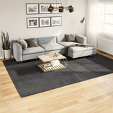 vidaXL Vloerkleed IZA laagpolig Scandinavisch 80x150 cm antraciet