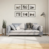 vidaXL Vloerkleed IZA laagpolig Scandinavisch 80x150 cm antraciet