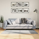 vidaXL Vloerkleed IZA laagpolig Scandinavisch 80x150 cm antraciet