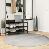 vidaXL Vloerkleed IZA laagpolig Scandinavisch 80x150 cm antraciet