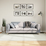 vidaXL Vloerkleed OVIEDO laagpolig 60x110 cm antracietkleurig