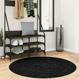vidaXL Vloerkleed OVIEDO laagpolig 60x110 cm antracietkleurig