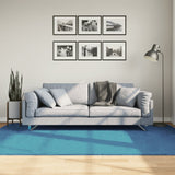 vidaXL Vloerkleed OVIEDO laagpolig 60x110 cm antracietkleurig