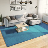 vidaXL Vloerkleed OVIEDO laagpolig 60x110 cm antracietkleurig