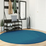 vidaXL Vloerkleed OVIEDO laagpolig 60x110 cm antracietkleurig