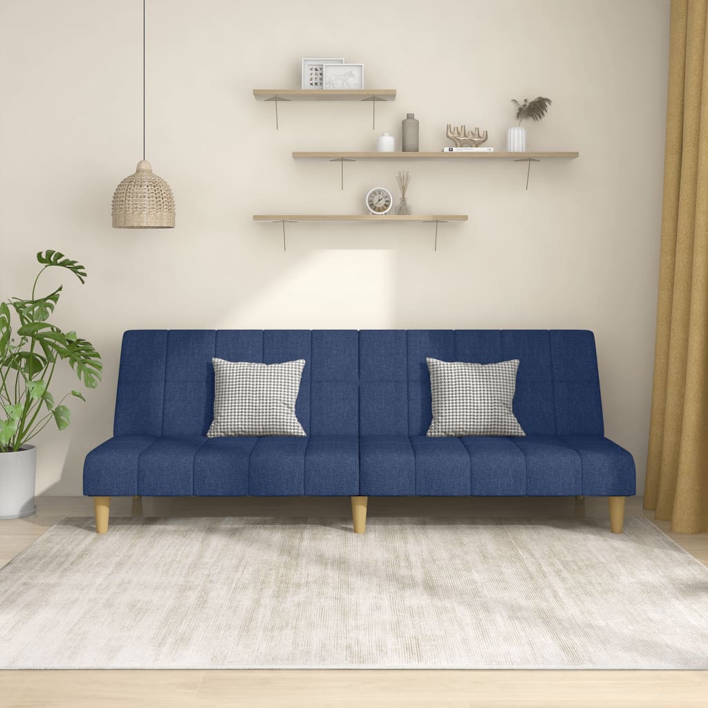 vidaXL Slaapbank 2-zits gris gris