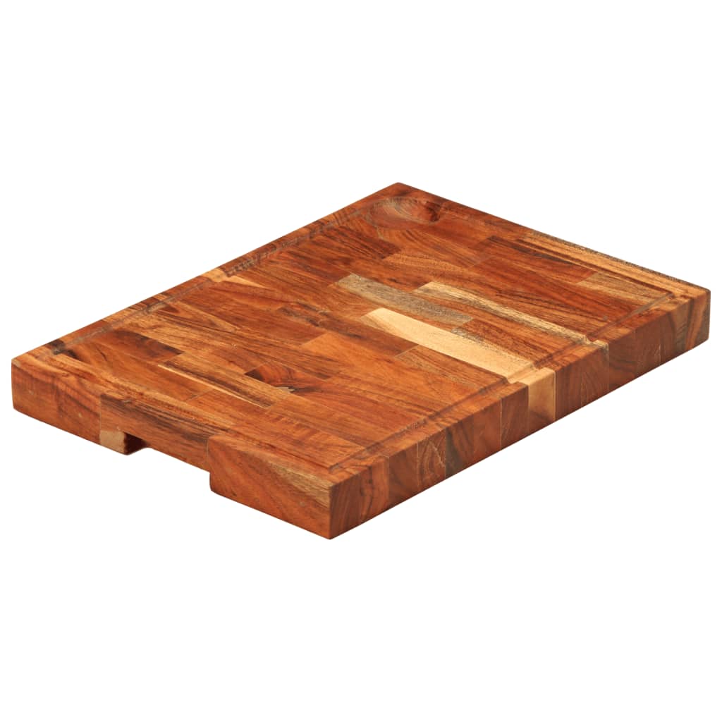 vidaXL Chopping Board 30x21x4 cm Solid Acacia Wood