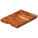 vidaXL Chopping Board 30x21x4 cm Solid Acacia Wood