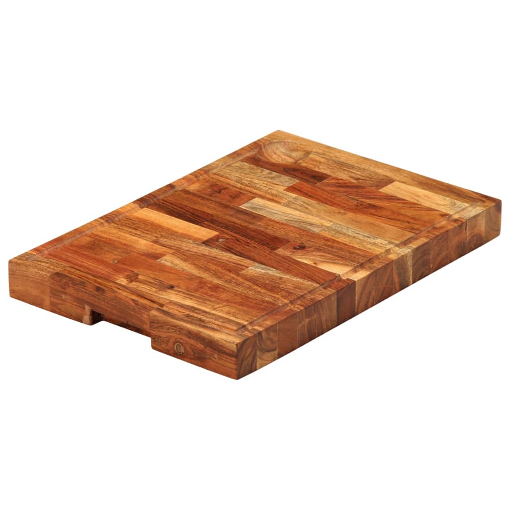 vidaXL Chopping Board 30x21x4 cm Solid Acacia Wood