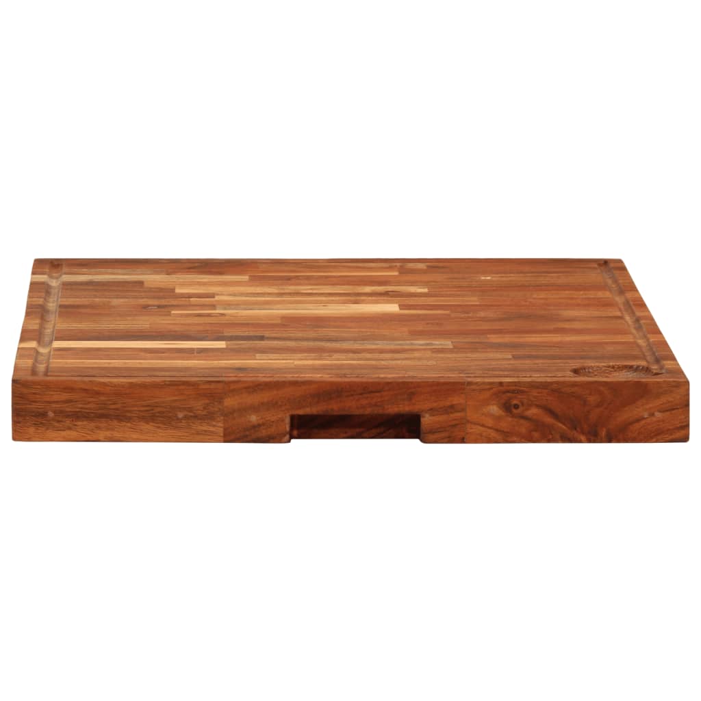vidaXL Chopping Board 30x21x4 cm Solid Acacia Wood