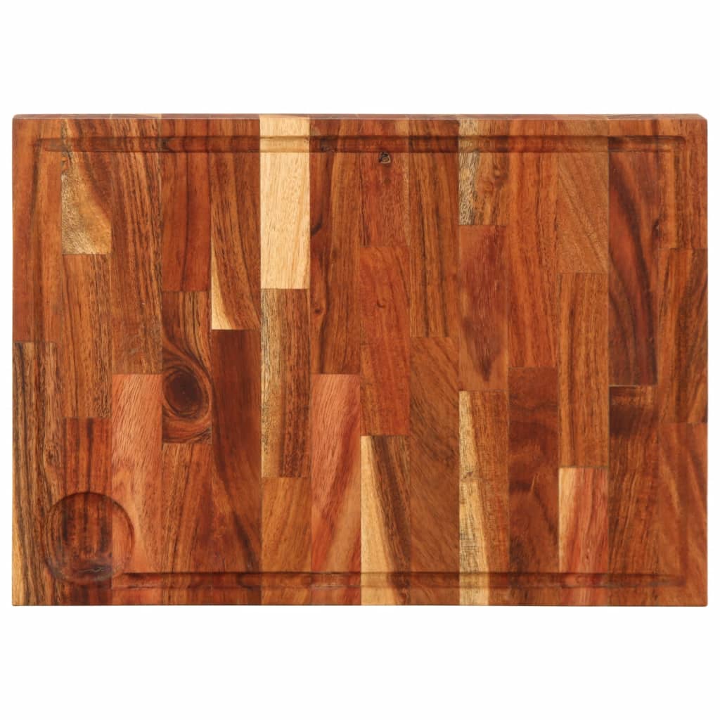 vidaXL Chopping Board 30x21x4 cm Solid Acacia Wood