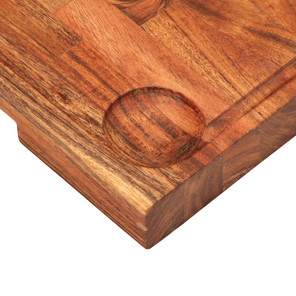 vidaXL Chopping Board 30x21x4 cm Solid Acacia Wood