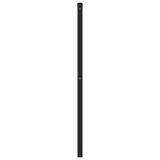 vidaXL Vervangend hoofdbord 75 cm metaal zwart