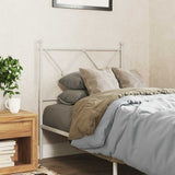 vidaXL Replacement Headboard 75 cm Metal Black