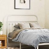 vidaXL Replacement Headboard 75 cm Metal Black