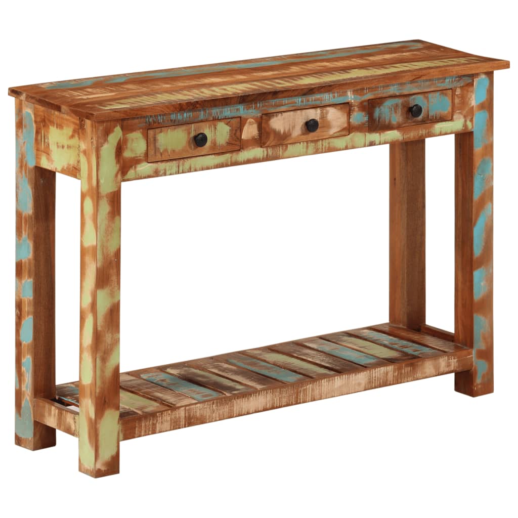vidaXL Sideboard 120x30x76 cm Solid Reclaimed Wood