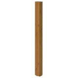 vidaXL Vloerkleed rechthoekig 60x100 cm bamboe zwart