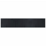 vidaXL Vloerkleed rechthoekig 60x100 cm bamboe zwart