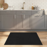 vidaXL Vloerkleed rechthoekig 60x100 cm bamboe zwart