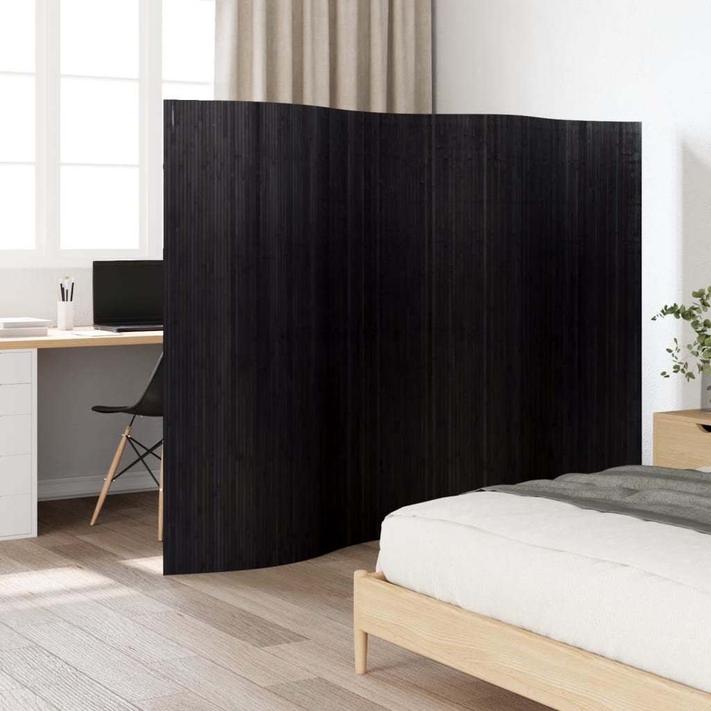 vidaXL Kamerscherm breedte 250 cm hoogte 165 cm bamboe natuurlijk