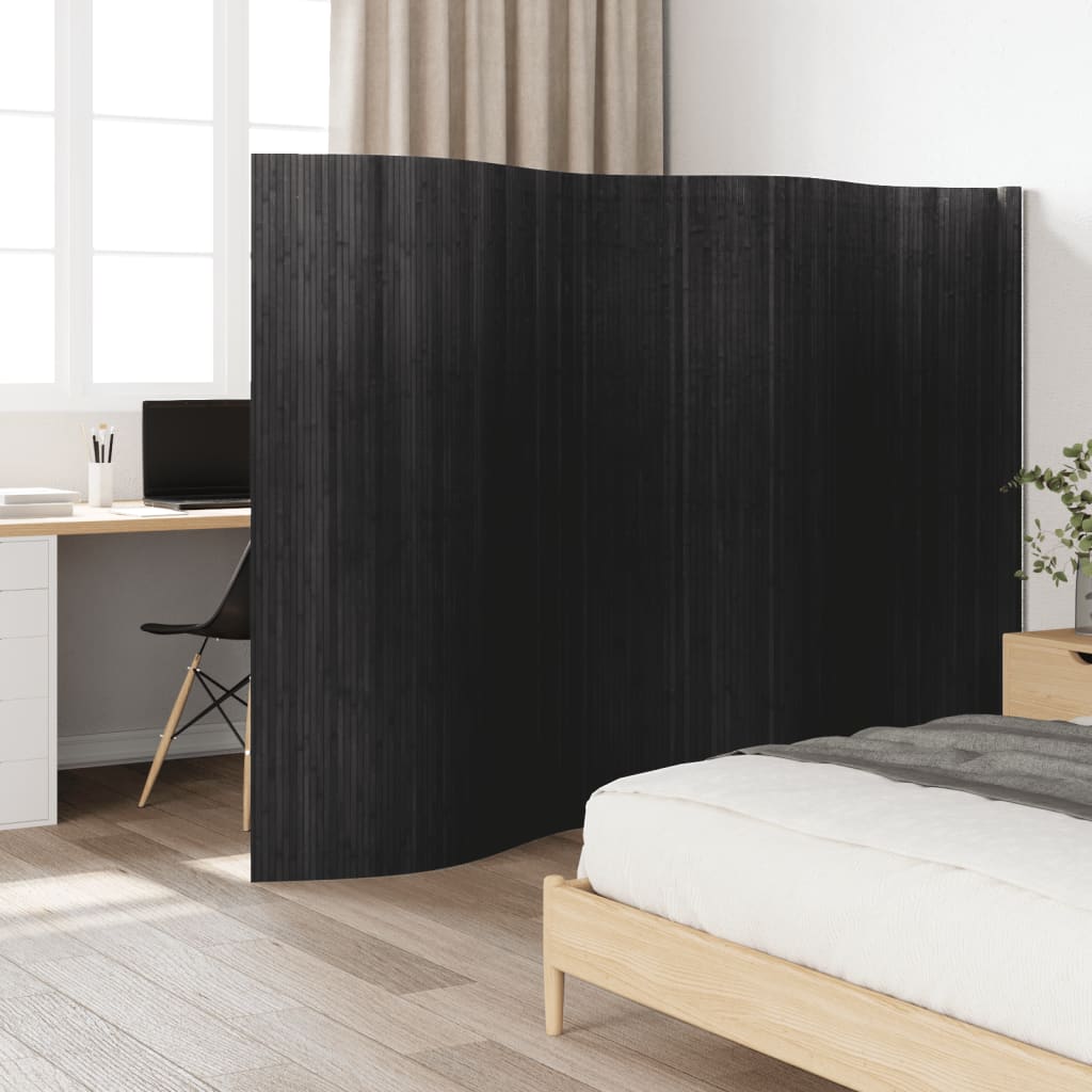 vidaXL Kamerscherm breedte 250 cm hoogte 165 cm bamboe natuurlijk