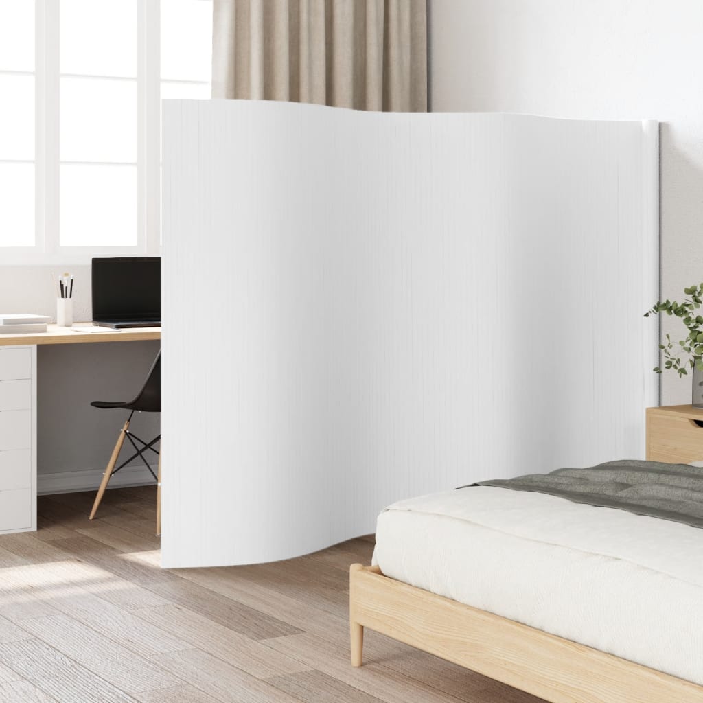 vidaXL Kamerscherm breedte 250 cm hoogte 165 cm bamboe natuurlijk