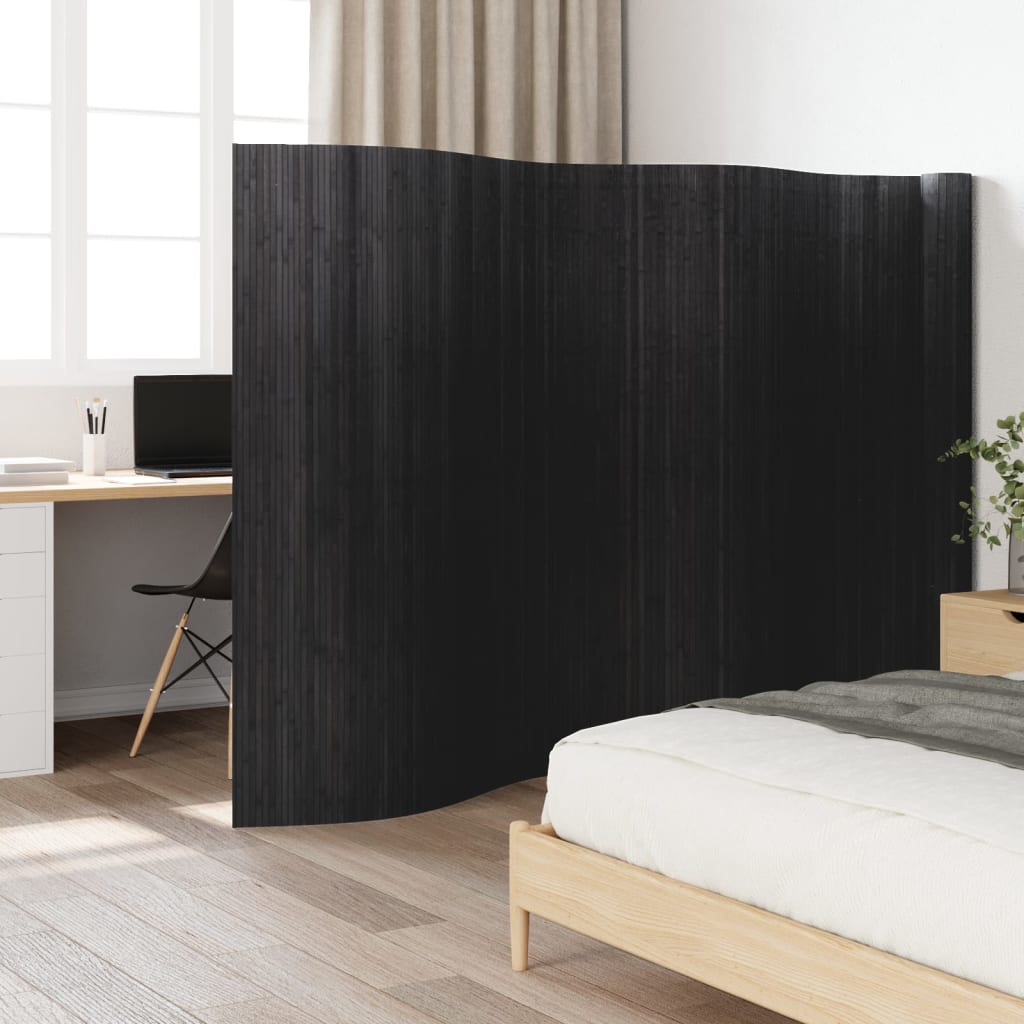 vidaXL Kamerscherm breedte 250 cm hoogte 165 cm bamboe natuurlijk