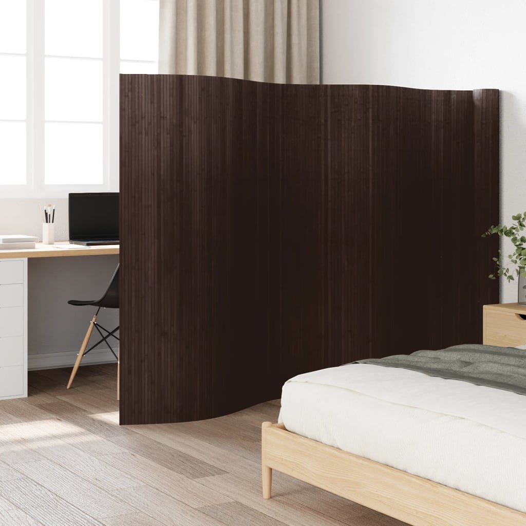 vidaXL Kamerscherm breedte 250 cm hoogte 165 cm bamboe natuurlijk