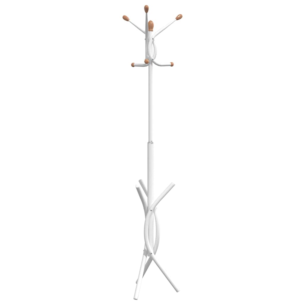 vidaXL Coat Rack 176 cm Powder-Coated Iron Black