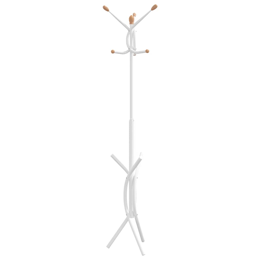 vidaXL Coat Rack 176 cm Powder-Coated Iron Black