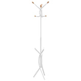 vidaXL Coat Rack 176 cm Powder-Coated Iron Black