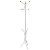 vidaXL Coat Rack 176 cm Powder-Coated Iron Black