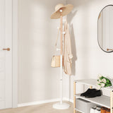 vidaXL Coat Rack 177 cm Powder-Coated Iron Black