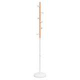 vidaXL Coat Rack 177 cm Powder-Coated Iron Black