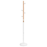 vidaXL Coat Rack 177 cm Powder-Coated Iron Black