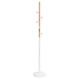 vidaXL Coat Rack 177 cm Powder-Coated Iron Black